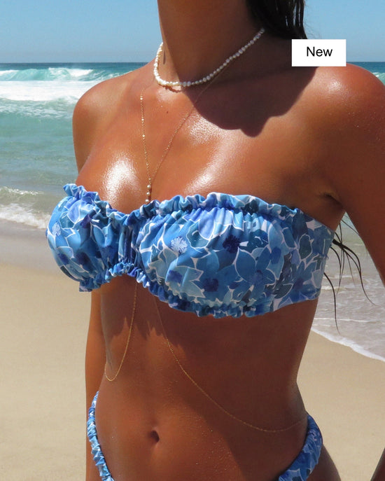 MAGNETIC BIKINI TOP - Bluebelle