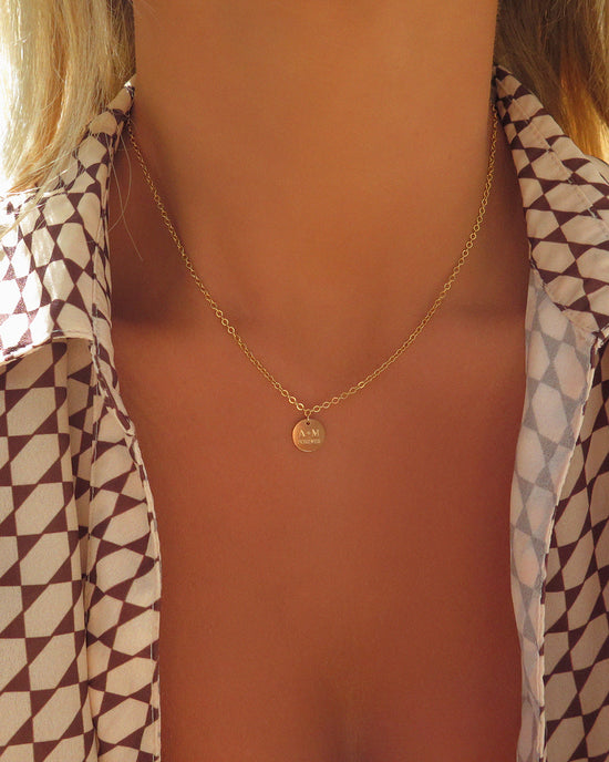 Love Forever Coin Necklace