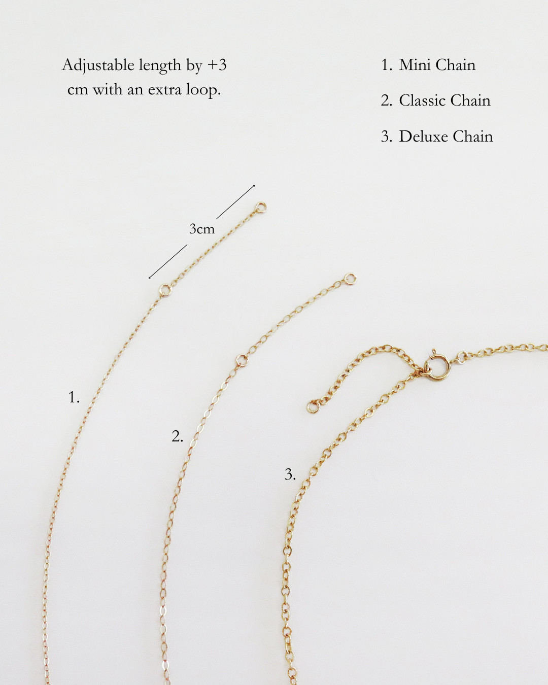 Triple Drop Necklace  - 14k Yellow Gold Fill