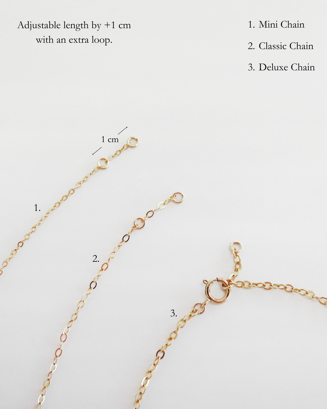 Triple Bead Hand Chain  - 14k Rose Gold Fill