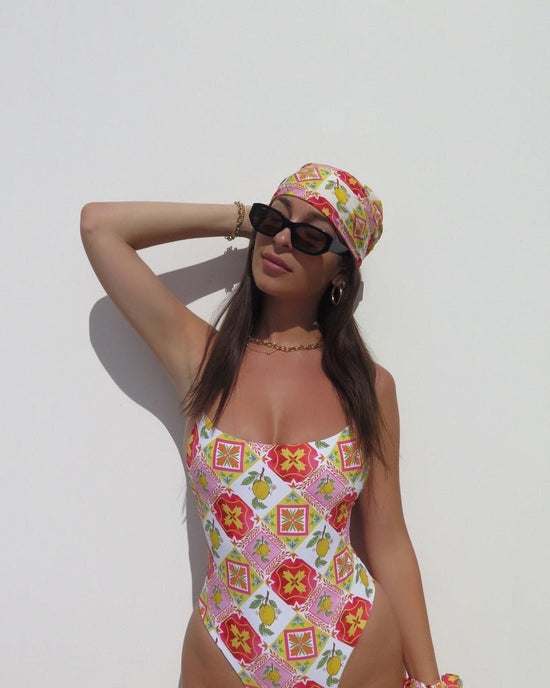 SUBLIME ONE PIECE - Pink Limoncello - Littl Swim