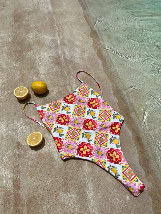 SUBLIME ONE PIECE - Pink Limoncello - Littl Swim