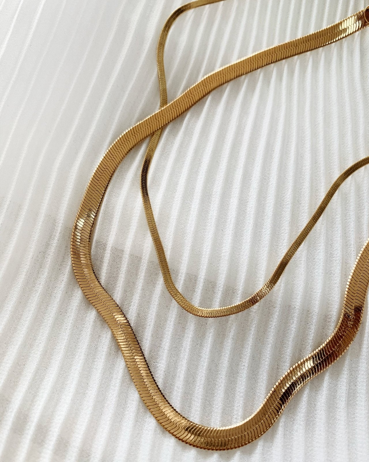 Snake Chain Necklace | Zafino Australia
