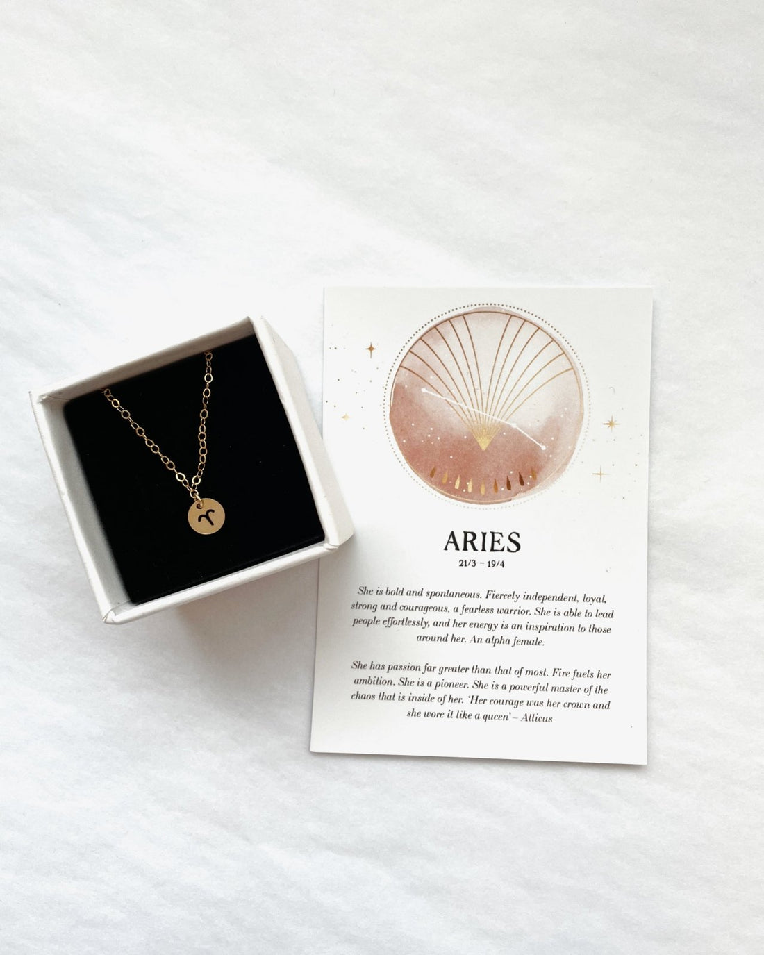 ZODIAC COIN NECKLACE- 14k Yellow Gold - The Littl A$134.99 A$184.99 14k ...